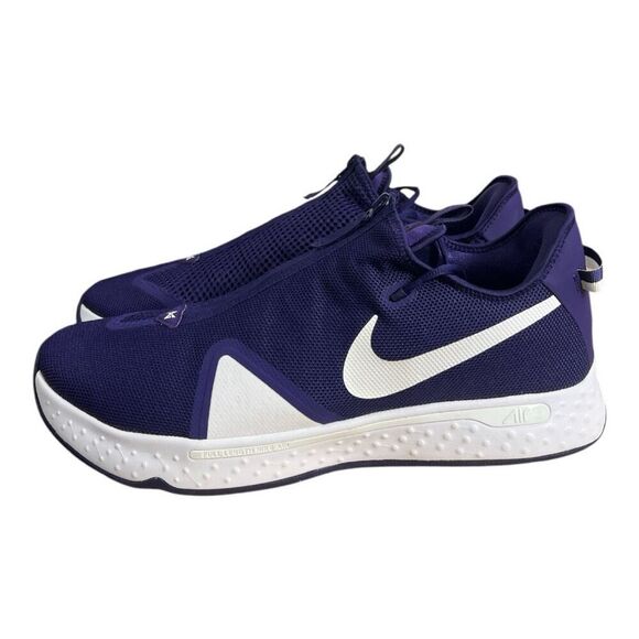 Men Size 18- Nike PG 4 TB Promo Purple 2020 CW4134 501 Basketball Shoes Zipper - Picture 1 of 8